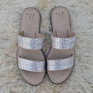 A New Day Slip-on Jeweled Sandals